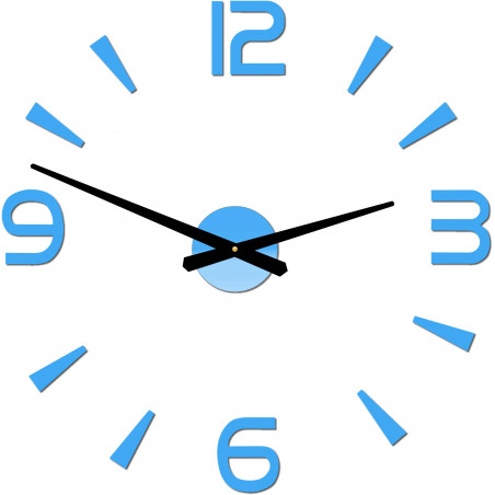 Moderné nástenne hodiny nalepovacie Stor  2D plexi Moderné nástenne hodiny nalepovacie Stor  2D plexi