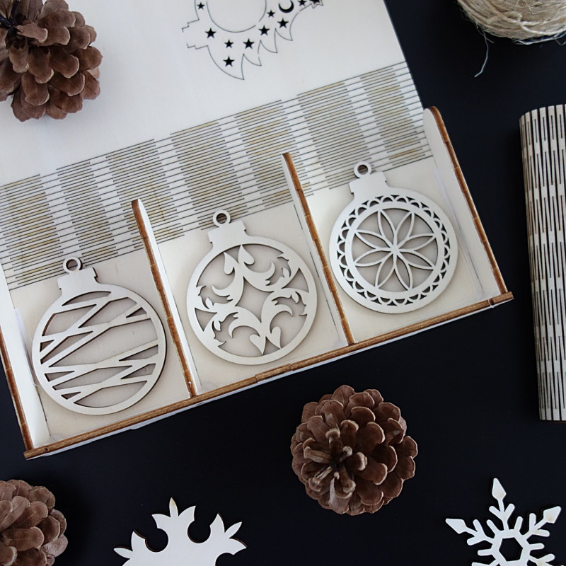 Kolekcia vianočných ozdôb, 1 sada-18 kusov