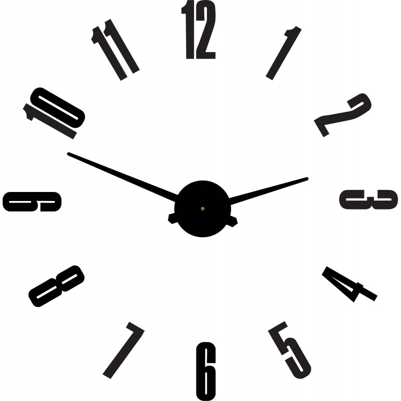 Moderné nástenné hodiny ARABIC PLEXI