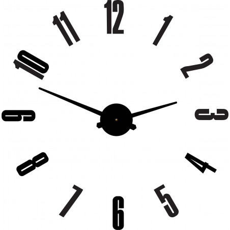 Moderné nástenné hodiny ARABIC PLEXI Moderné nástenné hodiny ARABIC PLEXI