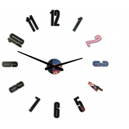 Moderné nástenné hodiny ARABIC PLEXI Moderné nástenné hodiny ARABIC PLEXI