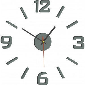 Nástenné hodiny nalepovacie XS SANDERO 2