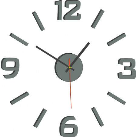 Nástenné hodiny nalepovacie XS SANDERO Nástenné hodiny nalepovacie XS SANDERO