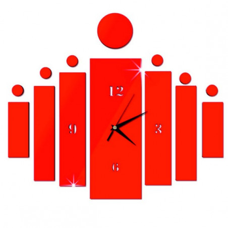 Nástenné hodiny nalepovacie ako darček DIY HOJOKER Nástenné hodiny nalepovacie ako darček DIY HOJOKER