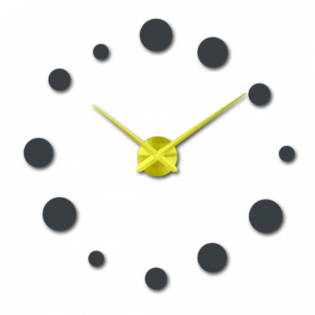 Veľké nástenné hodiny bodka (moderné hodiny na stenu) DEKORAJ Veľké nástenné hodiny bodka (moderné hodiny na stenu) DEKORAJ