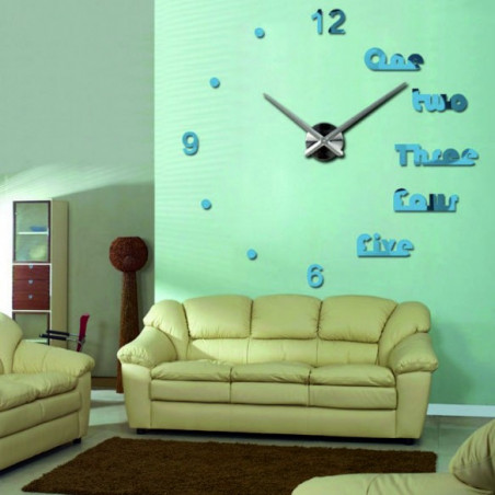 Moderné hodiny na stenu DIY DRIWAL 3D Moderné hodiny na stenu DIY DRIWAL 3D