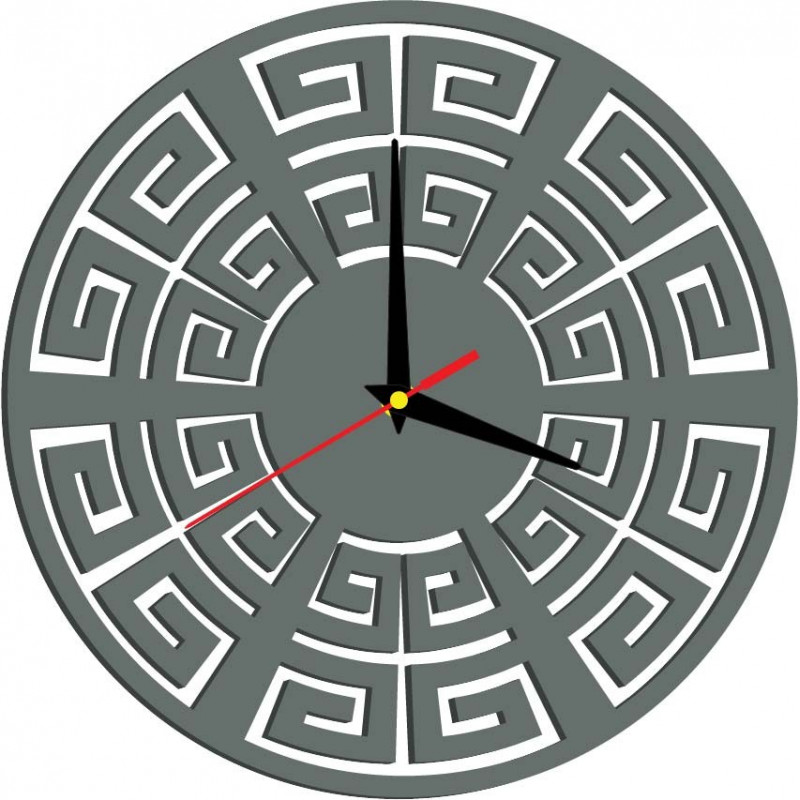 Nástenné hodiny moderné BOHYŇA GREKA