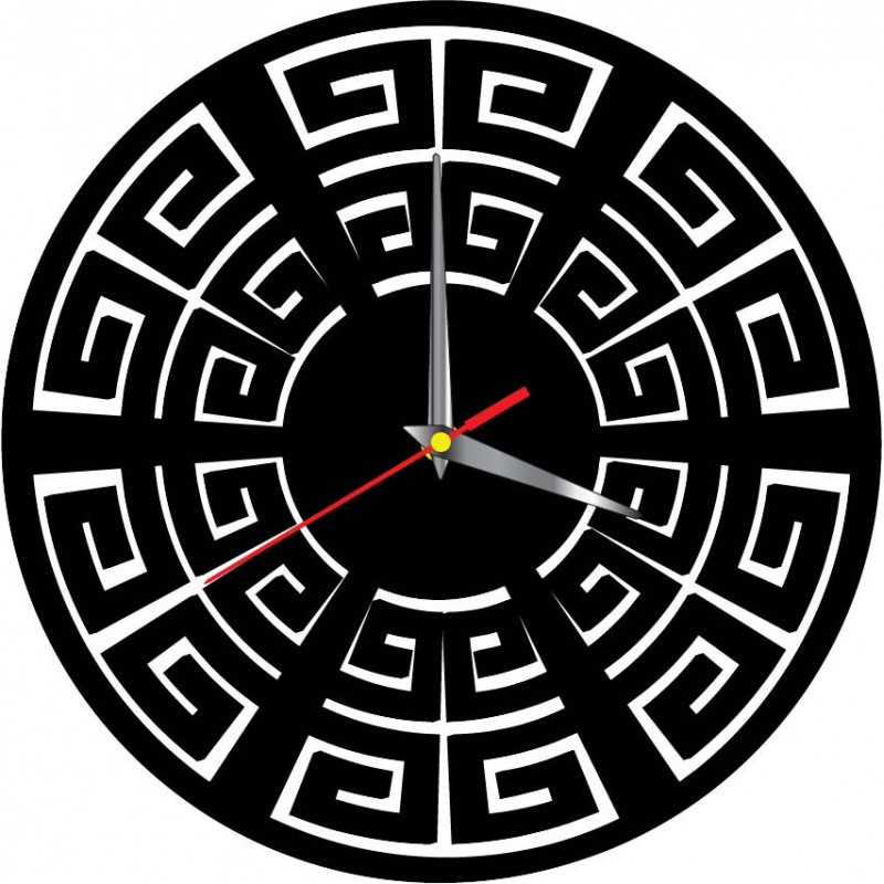 Nástenné hodiny moderné BOHYŇA GREKA