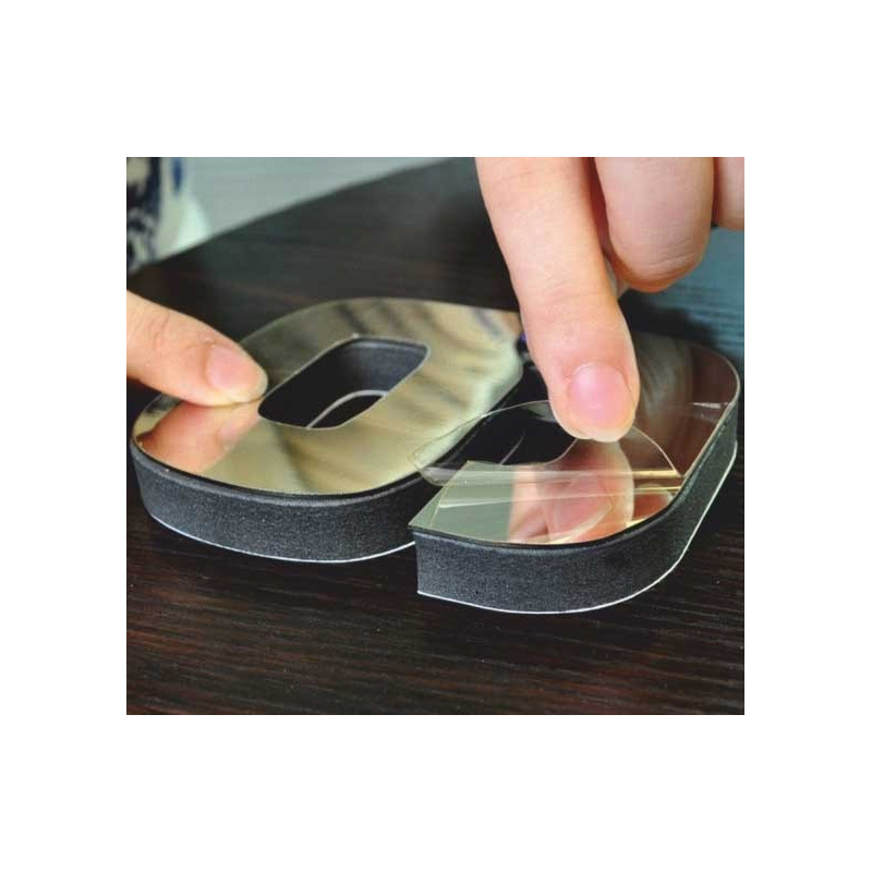 Nástenné hodiny zrkadlo. Nalepovacie hodiny zrkadlové čísla DIY NOSPEN