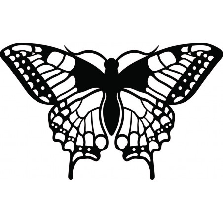 XLL 1100 X 647 mm Nočný motýľ  vyrezávaný z drevenej preglejky LEOPARTID