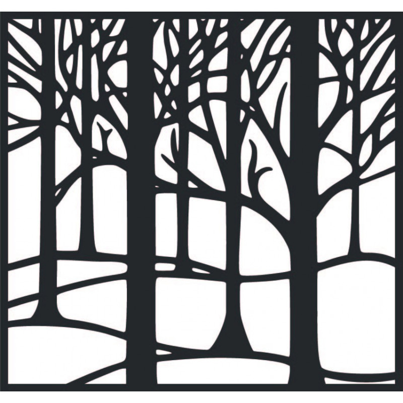 Obraz na stenu vyrezávaný z drevenej preglejky Topoľ LUBELA