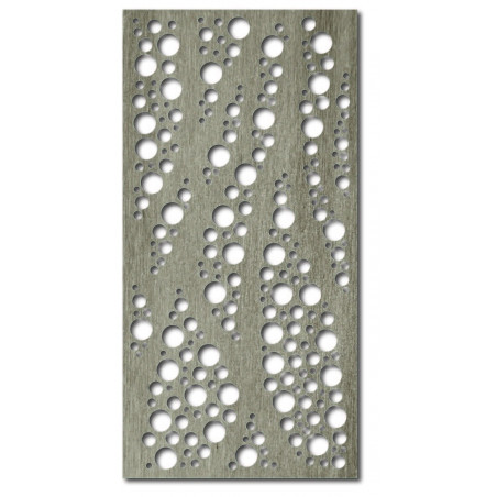 Obraz na stenu z drevenej preglejky Topoľ KRUHY