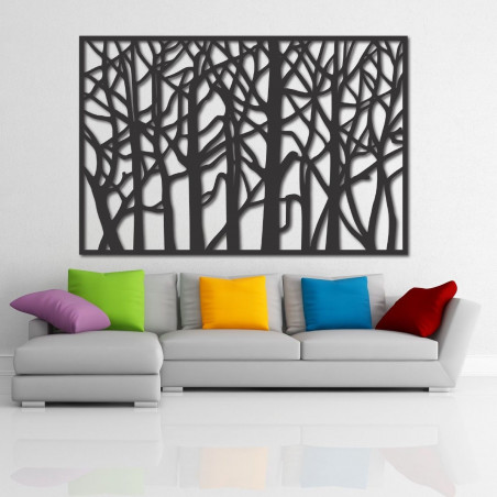 Obraz na stenu z drevenej preglejky topoľ HOREHOR