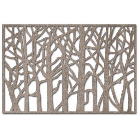 Obraz na stenu z drevenej preglejky topoľ HOREHOR