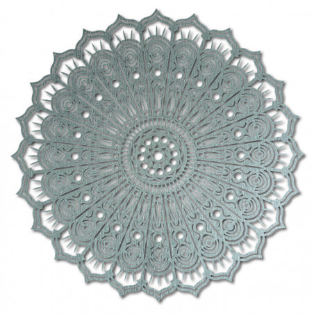 Mandala kvet pokoja drevený obraz na stenu z preglejky SILVIA