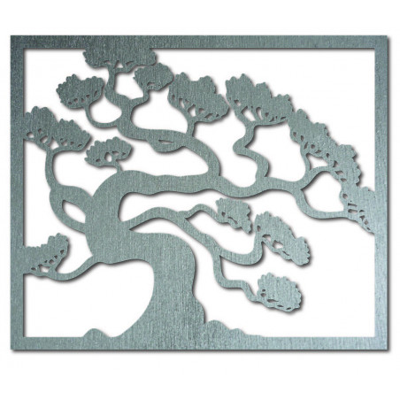 Drevený obraz na stenu strom bonsai drevenej preglejky topoľ DRAZSKA