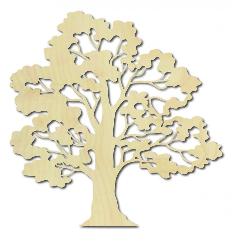 Moderný obraz na stenu strom bonsai drevenej preglejky topoľ ERGLIN