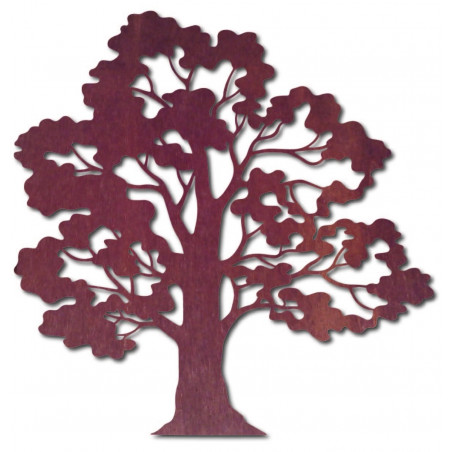 Moderný obraz na stenu strom bonsai drevenej preglejky topoľ ERGLIN