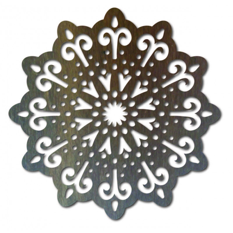 moderný obraz na stenu kvet z dreva preglejky