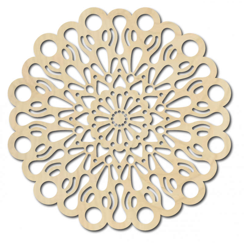 STYLESA drevený obraz na stenu z preglejky  ORFEA PR0224 čierny