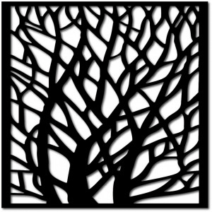 Vyrezávaný Drevený obraz na stenu z preglejky BELOON 2