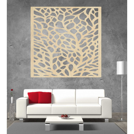 Vyrezávaný obraz na stenu z drevenej preglejky KLIDKK