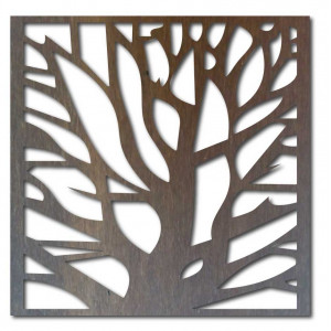 Vyrezávaný obraz na stenu z drevenej preglejky HORLAT 2