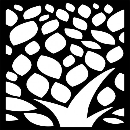 Vyrezávaný obraz na stenu z drevenej preglejky kvet LUSEKOJ