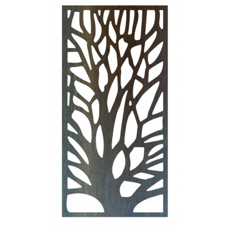 Obraz na stenu vyrezávaný z drevenej preglejky strom GUTE