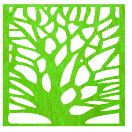 Vyrezávaný obraz na stenu z drevenej preglejky strom ORECH