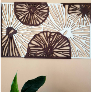 Vyrezávaný obraz na stenu - ABSTRIK 2