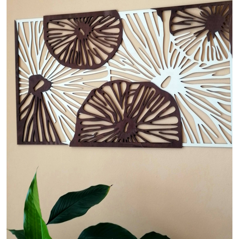 Vyrezávaný obraz na stenu - ABSTRIK