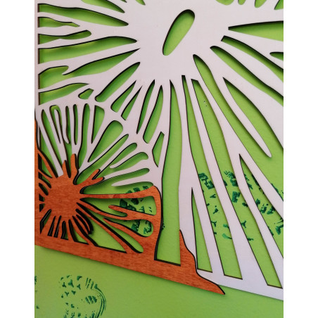 Vyrezávaný obraz na  stenu - ALENKA