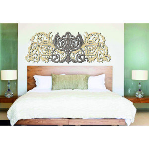 3D Vyrezávaný obraz z drevenej preglejky zadná časť Topoľ 2