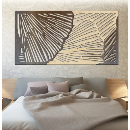 Vkusný 3D obraz na stenu z preglejky