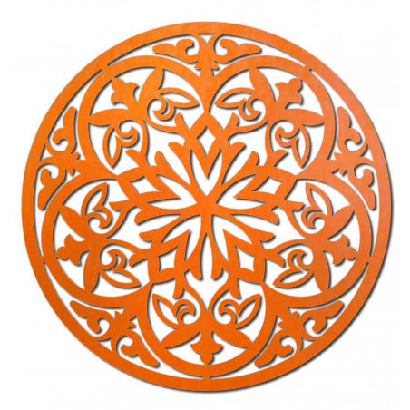 Magická drevená mandala - obraz na stenu