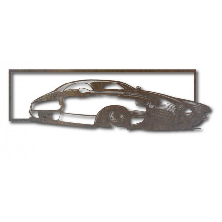 Exkluzívny obraz na stenu auto z drevenej preglejky história