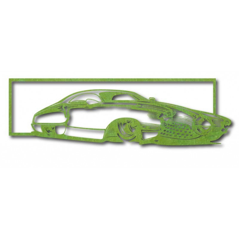 Exkluzívny obraz na stenu auto z drevenej...