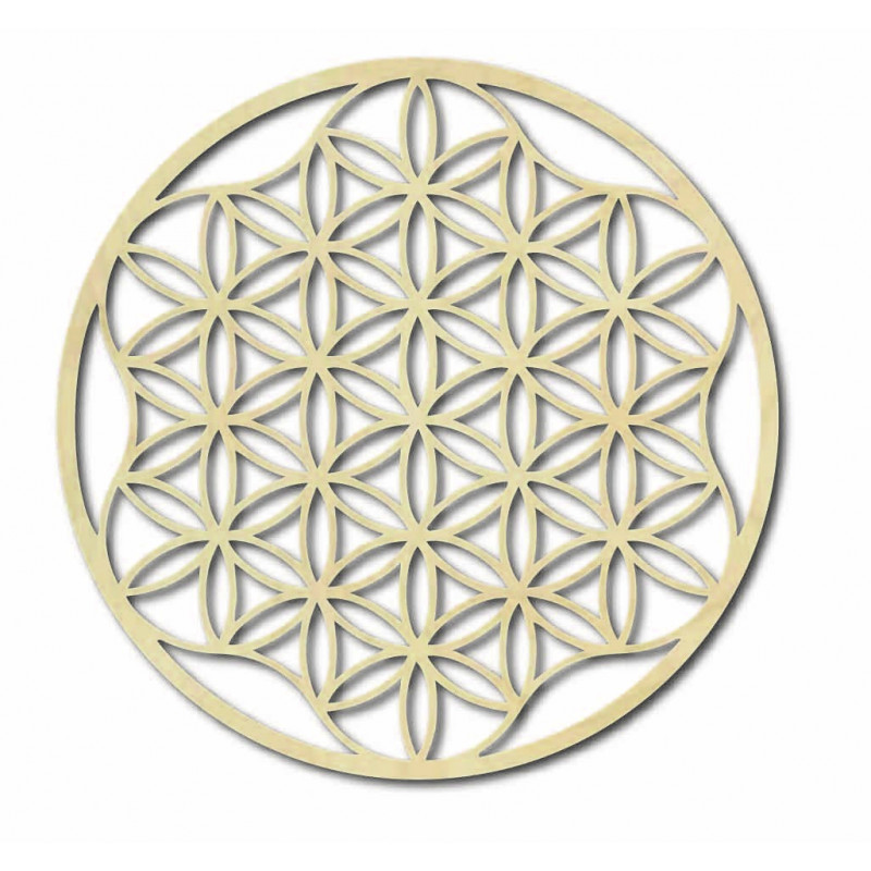 Obraz mandala na stenu z preglejky do 120 cm