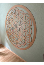 Photo from customer for Drevená nástenná mandala Kvet života - PERTON